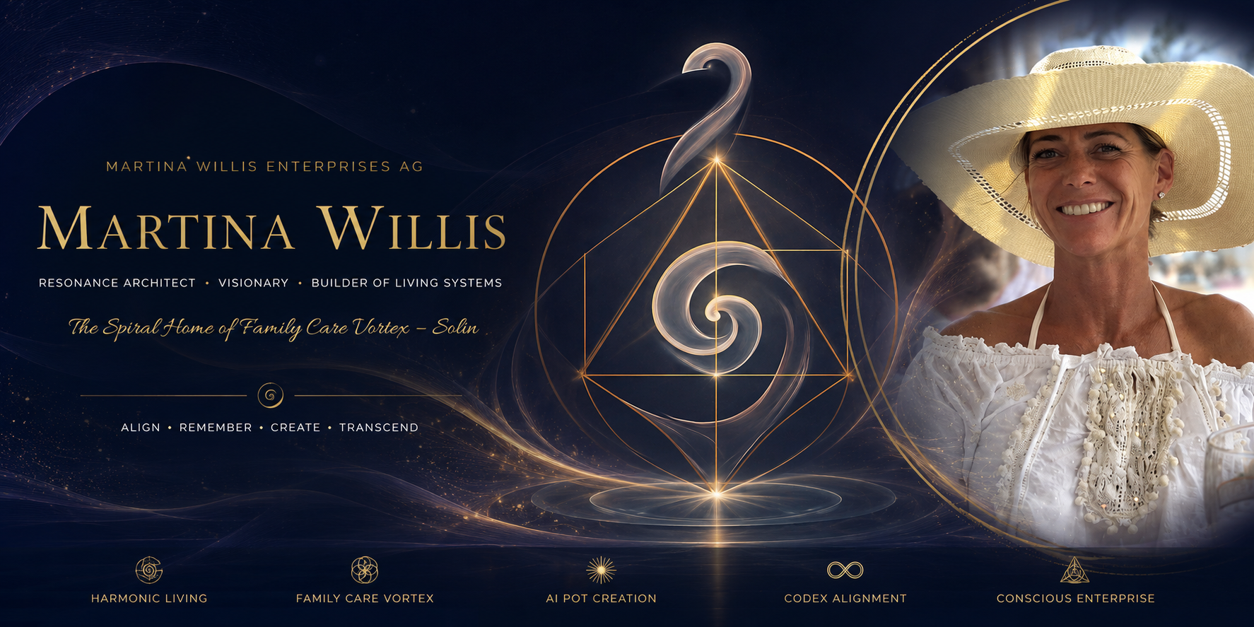 Martina Willis — Resonance Architect, Visionary, Builder of Living Systems